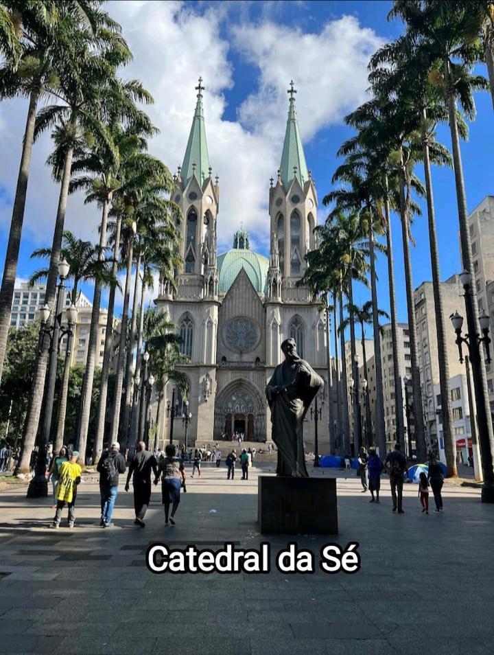 Studio No Centro De Sao Paulo, A 3 Minutos Do Metro, Com Garagem Gratisアパートホテル エクステリア 写真